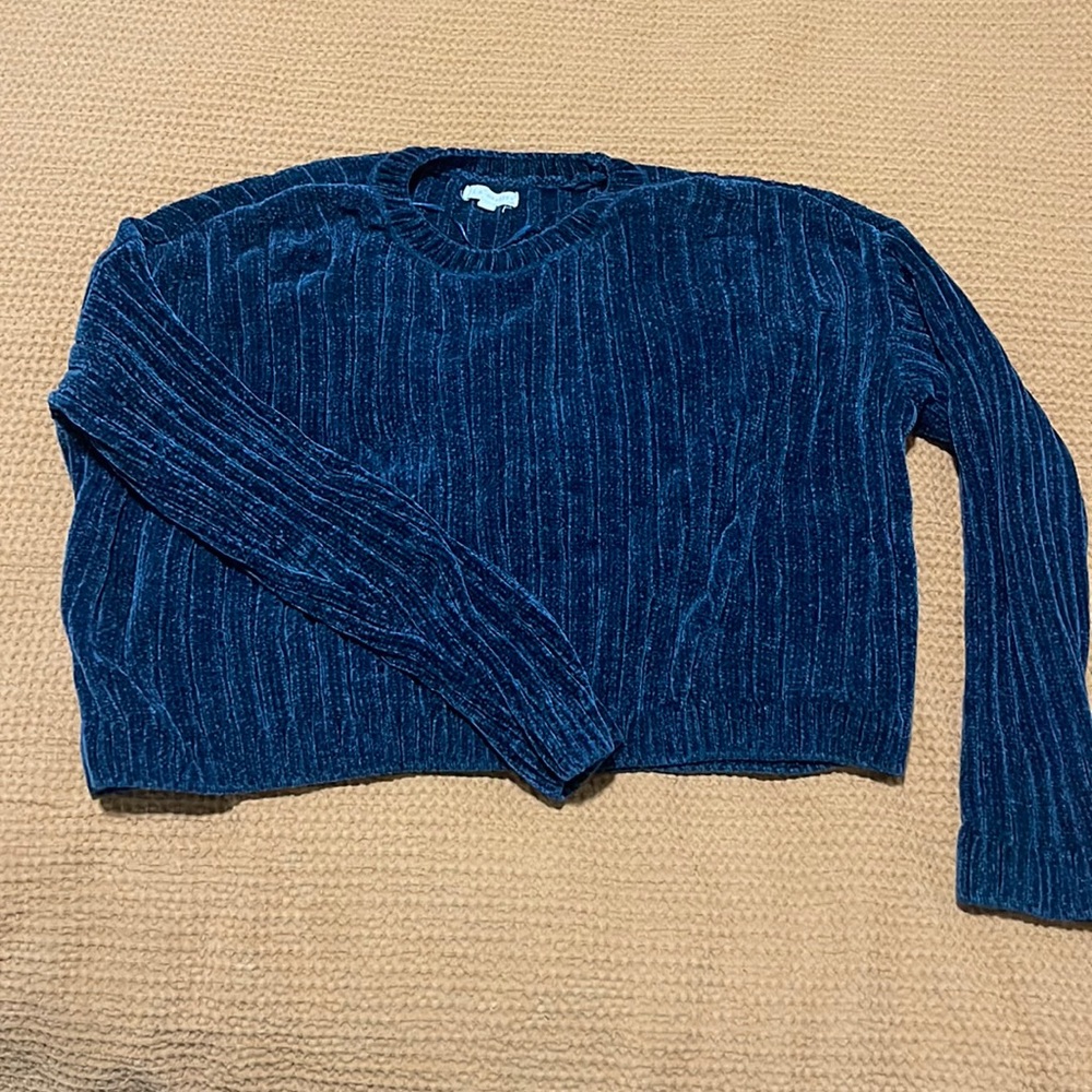 Blue Oversized Sweater Size Small